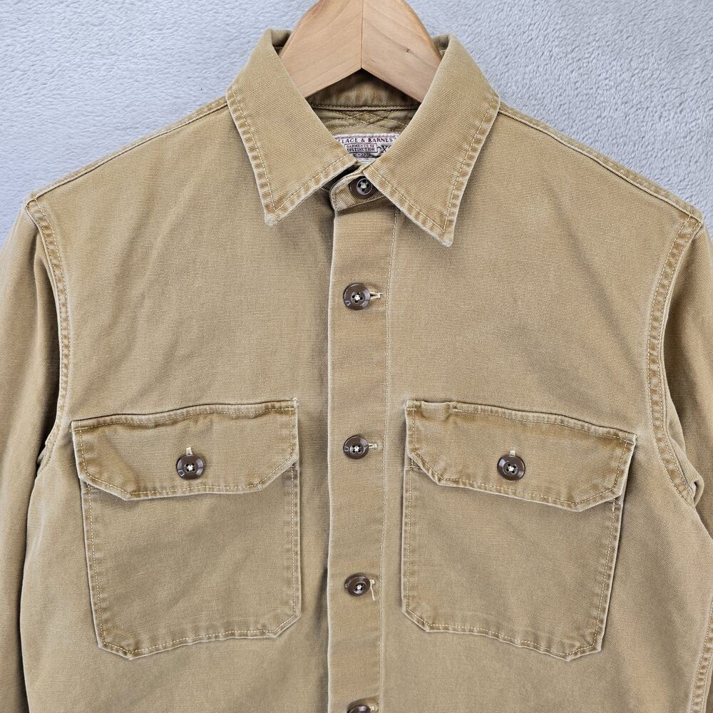 J.Crew Wallace & Barnes Shacket Men's XS ButtonDown Duck Canvas Rugged Outdoor - Picture 3 of 12
